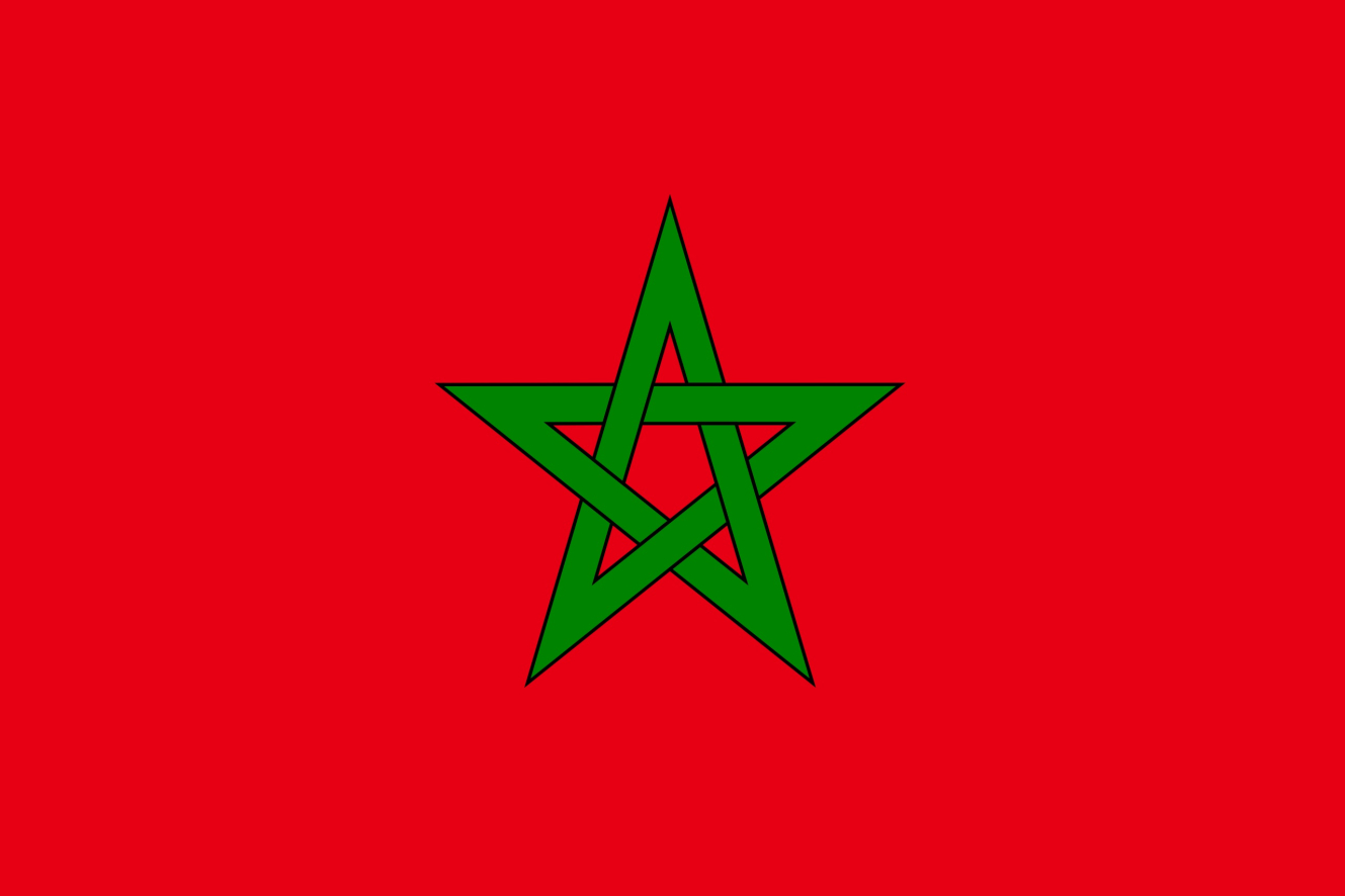 Drapeau Maroc