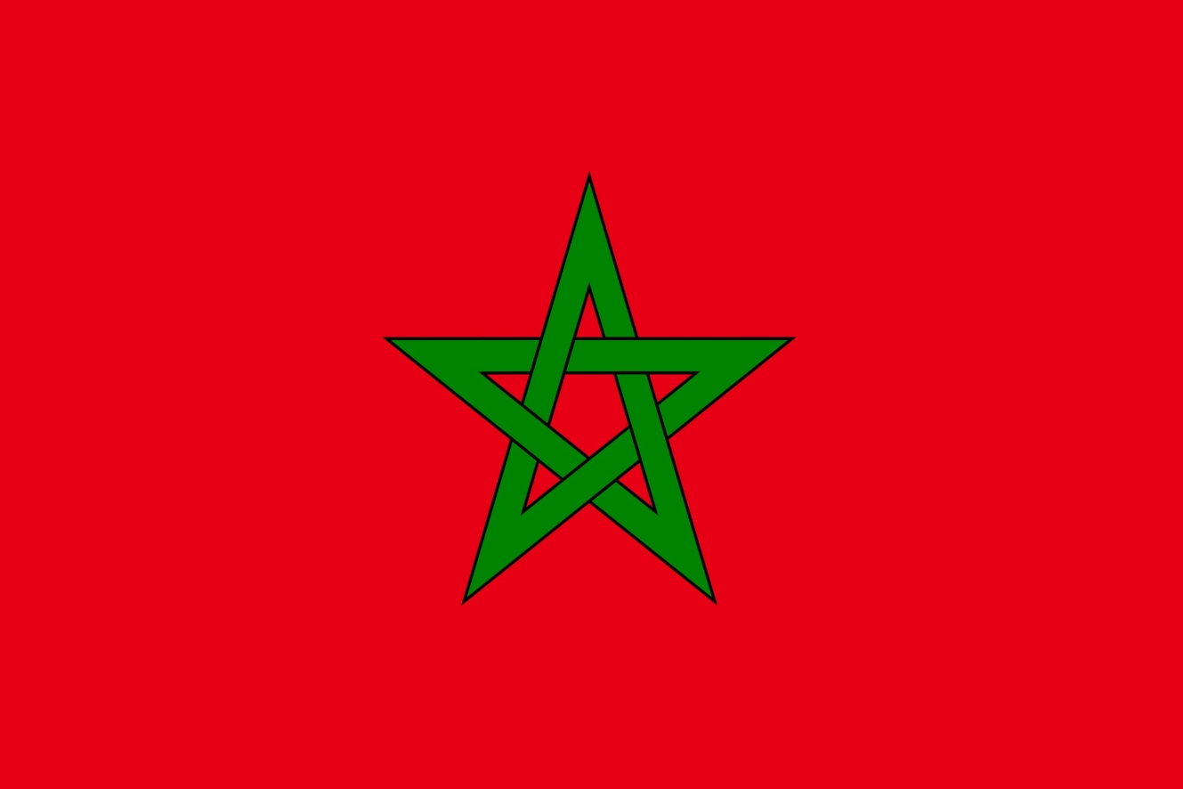 Drapeau Maroc