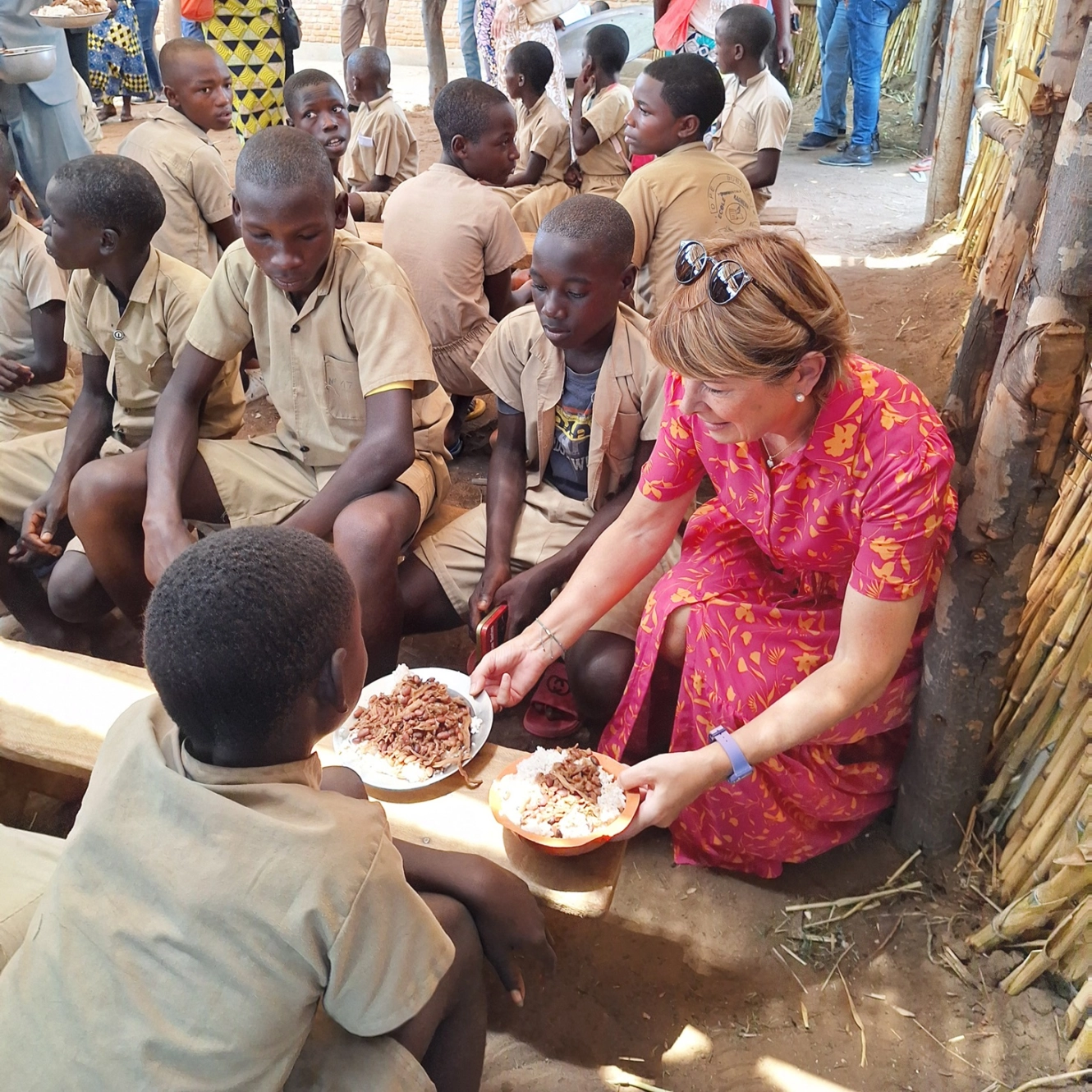 Isabelle BERRO-AMADEÏ en Visite de travail au Burundi