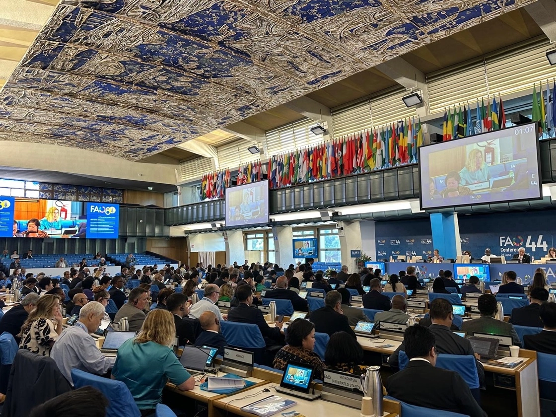 Participation de Monaco à la 44ème session de la Conférence de la FAO ©DR