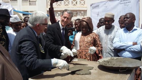 First cardiac catheterisation laboratory in Mali: launch of construction