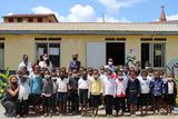 VT Mada 1 - Visite de travail d’Isabelle Berro-Amadeï à Madagascar. Avec les enfants bénéficiaires du GRET ©DR